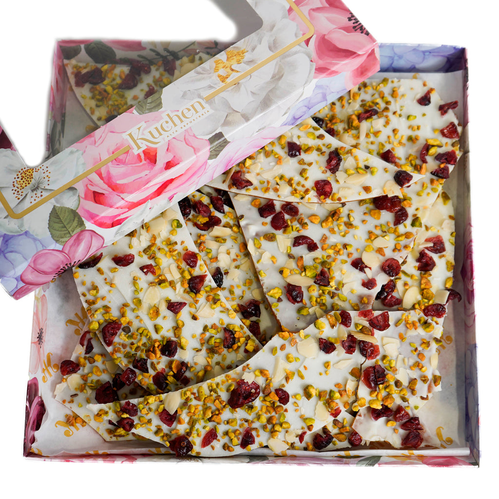 Caja toffee chocolate blanco